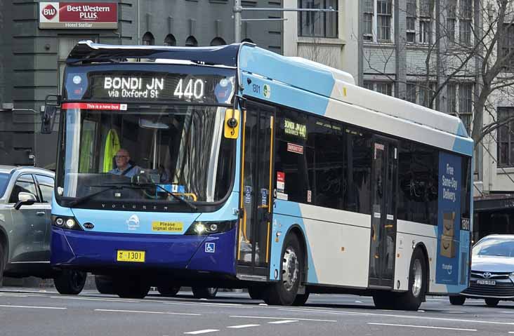 Transit Systems BYD BC12 Volgren Optimus 1301